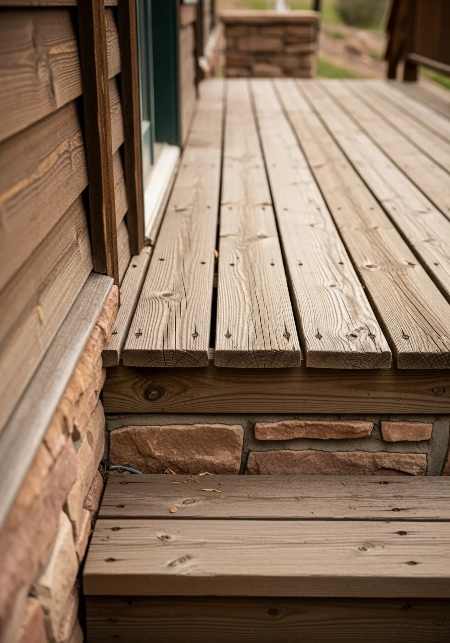 Skilled work on a Gilpin County mountain property exterior.